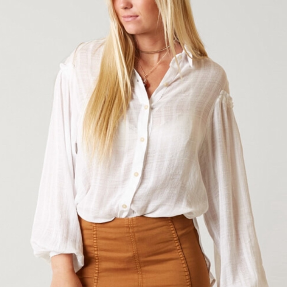 Free People Headed to the Highlands Shirt NWT